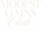 Modest Gains Club logo