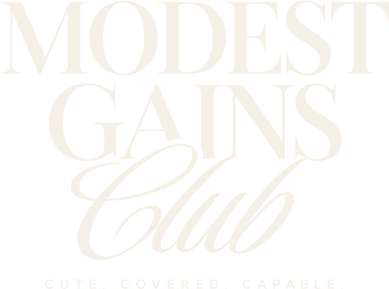Modest Gains Club logo