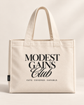 Everyday Canvas Tote — Cream