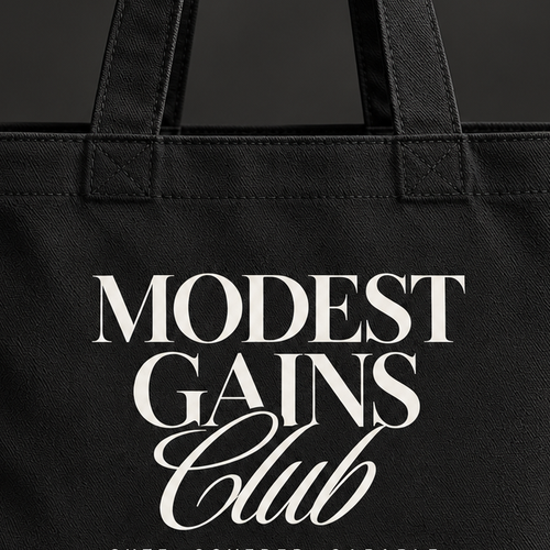 Everyday Canvas Tote — Black